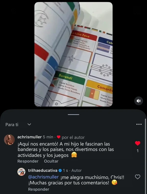 Testimonio real de @achrismuller en Instagram: ¡Aquí nos encantó! A mi hijo le fascinan las banderas y los países; nos divertimos mucho con las actividades y los juegos