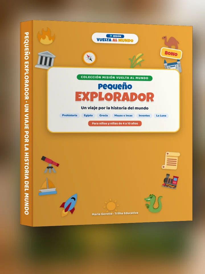 Libro Pequeño Explorador — Un viaje por la historia del mundo